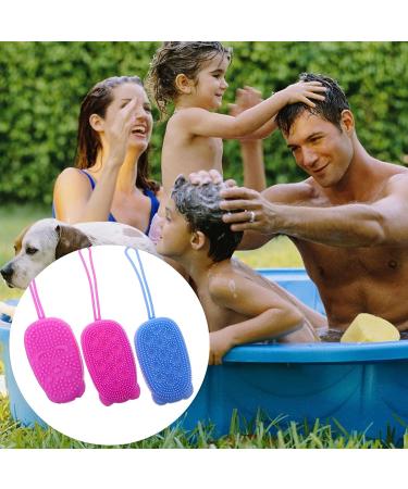 EXCEART Silicone Bath Body Brush - Exfoliating & Cleansing Scrubber for Women and Girls - Buy Online on GoSupps.com