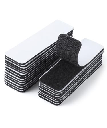 30 Sets Hook and Loop Tape with Adhesive  1 X 4 Inch Industrial Strength Sticky Back Fasteners Tape Heavy Duty Self Adhesive Strips for Wall Hanging  Home  Office