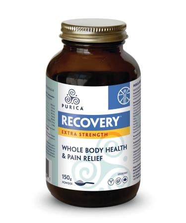 PURICA - Recovery Extra Strength 150g Powder - Whole Body Health and Pain Relief - Supports Joint Health and Reduces Discomfort - Maintenance of Healthy Cartilage 150 g (Pack of 1)