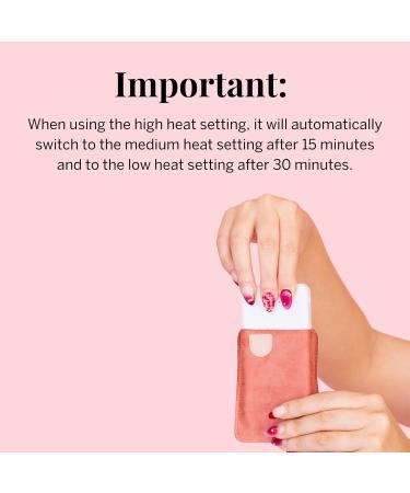 Pixie Period Heating Pad for Cramps - Thinnest Wearable Heating Pad for Feminine Care - Unnoticeable Under Clothes - Best Portable Pain Relief Heat Belt On The Market - Hours of Menstrual Pain Relief Coral Pink - Buy Online on GoSupps.com