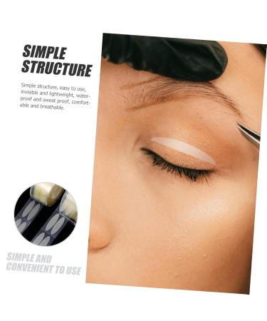 NOLITOY 4 Rolls Double Eyelid Stickers Heart Decor Girly Decor Double Eyelid Strip Fake Eyelashes Mesh Woman - Buy Online on GoSupps.com