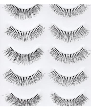 Buy EMEDA 3D False Eyelashes 10 Pairs of Handmade Natural Look Eyelashes for Daily Makeup - Buy Online on GoSupps.com