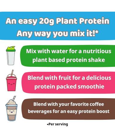 Vegan Vanilla Pea Protein (2lbs) | Organic Non-GMO Plant-Based Protein for Optimal Health - Buy Online on GoSupps.com