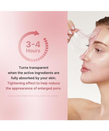 medicube Salmon DNA PDRN pink collagen Jelly gel mask | Overnight Face Mask for Glass Glow Skin- Elasticity Hydrating Firming and Moisturizing | Korean Skincare PDRN pink collagen 28g 4ea Pink PDRN - Buy Online on GoSupps.com