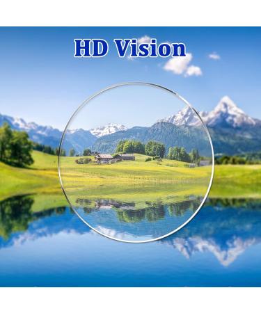 FDJZXW Intelligent Zoom Reading Glasses - 2 Pairs Multifocal Frameless Anti-Blue Light Glasses for Presbyopia - Ideal for Car Use - Buy Online on GoSupps.com