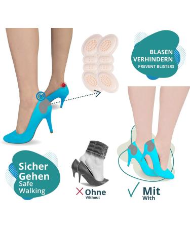 Sulpo Insoles for Oversized Shoes - 3 Pairs Heel Cushions & Toe Fillers - Shoe Reduction Solution for Comfort - Beige - Buy Online on GoSupps.com