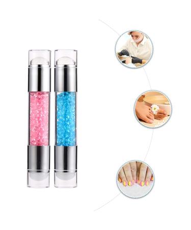 Lurrose Double-Headed Silicone Nail Art Stamp Set - 3 Sets for Perfect Manicure & Nail Design - International Shipping Available - Buy Online on GoSupps.com