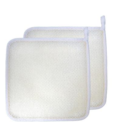 Gentle Weave Bath Cloth (2 Cloths) 2 Count (Pack of 1)