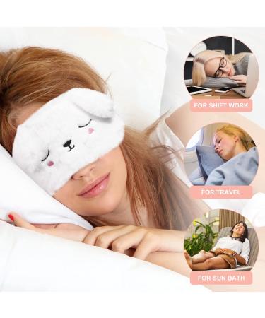 FRCOLOR Cute Cat Eye Sleep Mask - Silk Satin Blindfold for Travel & Sleeping | Ideal for Girls Men & Women - Buy Online on GoSupps.com