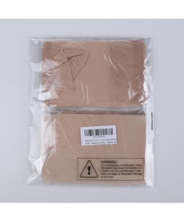 FANDAMEI 6 Pcs Natural Beige Stocking Wig Cap - Elastic Nude Caps for Wigs - Unisex Close End Stocking Cap for Women Men - Buy Online on GoSupps.com