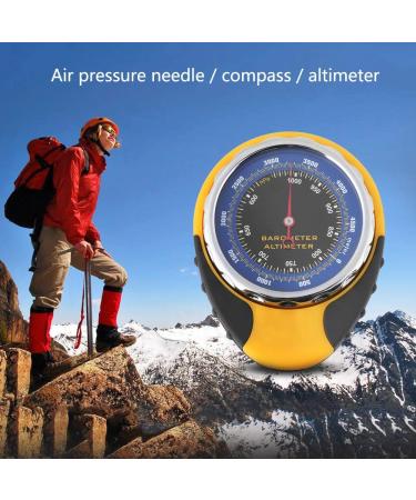 Yumili 4-in-1 Multifunctional Barometer | Portable Altimeter & Practical Travel Companion for Mountaineering - Buy Online on GoSupps.com