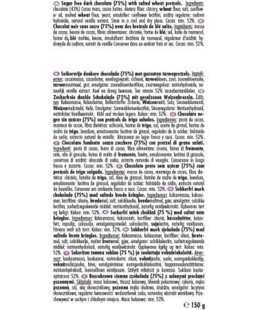 SWEET-SWITCH Love Chocolate Pretzels 8 x 150g - Vegan - Rich in Fiber - Palm Oil Free - Buy Online on GoSupps.com