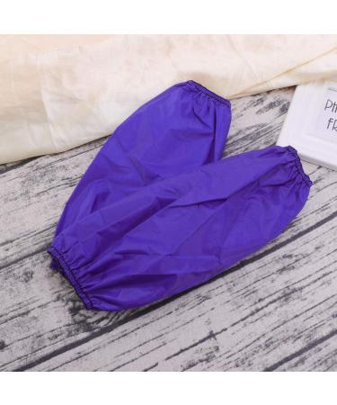 Healifty 5 Pairs Oversleeves Waterproof Kitchen Arm Cover Sleeves Oilproof PVC Forearm Protector for Dishwashing Cooking Gardening (Blue) - Buy Online on GoSupps.com