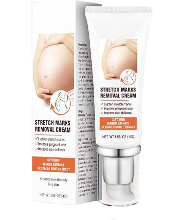 EXQST Stretch Mark Removal Cream, Scars Care Cream 45g, Soothing Scar Removal Cream, Quick Repair New and Old Scars