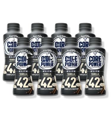 FAIRLIFE' NUTRITION PLAN Core* Power' Elite 42g. Protein Shake Vanilla - Liquid (14 fl. oz 8 pk.)