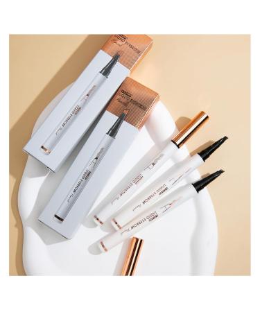 Waterproof Eyebrow Pencil - Long-lasting & Fast-Drying Liquid Pencil for Effortless Natural Shape in Light Brown - Buy Online on GoSupps.com