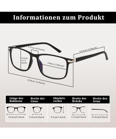 Vecien Blue Light Filter Glasses - Anti-UV400 Computer & Gaming Eyewear for Men & Women (2-Pack C2+C3) - Anti-Reflective Prescription-Free - Buy Online on GoSupps.com