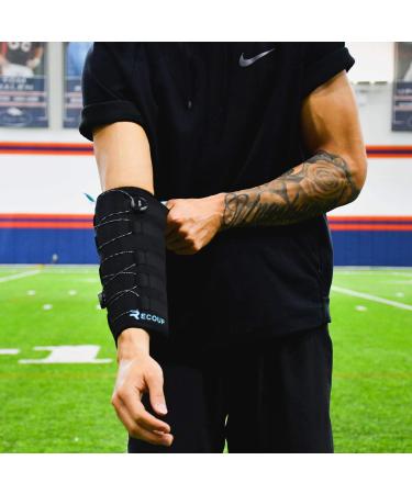 Recoup Cryosleeve Medium | Ice Cold Compression Sleeve for Arms & Legs | Up to 1 Hour Cold | Adjustable Compression | Reusable Ice Pack for Elbows & Knees | Pain Relief for Muscles & Joints - Buy Online on GoSupps.com