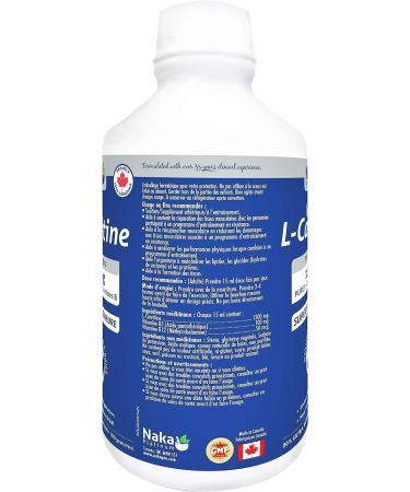 Naka Platinum Nutri L-Carnitine featuring 1500 mg Pure L-Carnitine +B Vitamins per each 15 ml serving Superior Absorption Natural Berry Flavour 20% Extra Bonus Size - 600 ml (500+100 Free) - Buy Online on GoSupps.com
