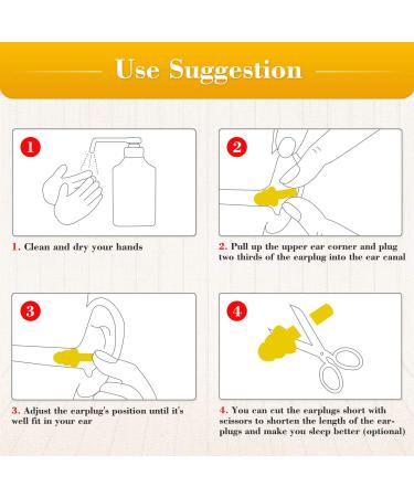 12 Pair Reusable Silicone Ear Plugs for Sleeping & Noise Cancelling - Ideal for Study, Work, Travel - Kids & Adults - Multicolored - Buy Online on GoSupps.com