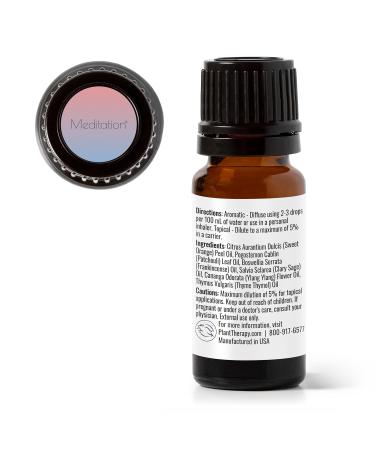 Buy Plant Therapy Meditation Essential Oil Blend 10 mL - 100% Pure Undiluted Therapeutic Grade for International Shipping - Buy Online on GoSupps.com