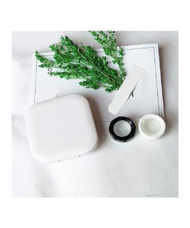 Lentil storage container contact lens container mini box container glasses contact lens box contact lens container for eye-trip kit holder Travel miters (color: pink) (Color: Bian Bianco