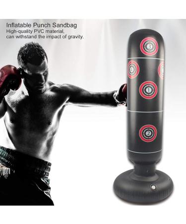 Inflatable Training Boxing Punching Bag 160cm PVC for Adults & Kids - Buy Online on GoSupps.com