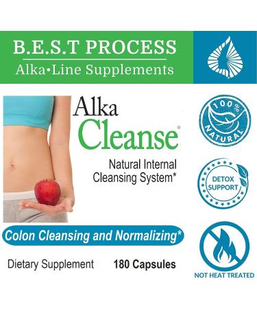 Morter HealthSystem Alka Cleanse - Herbal Alkaline Detox & Colon Cleanse Formula with Psyllium Husk, Probiotics, Enzymes & Herbs - Buy Online on GoSupps.com