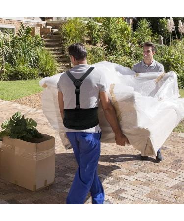 AllyFlex XL/XXL Sports Back Brace with Y-Shape Suspenders and Dual 3D Lumbar Support for Lifting Work - Relieve Pain and Prevent Injury - Buy Online on GoSupps.com