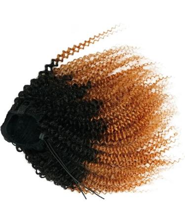 Ponytail Extension Afro Puff Drawstring Ponytail Extension 14-22 Afro Kinky Curly Human Hair Pony Tail for Black Women #1B/30 Remy Hair Drawstring Ponytail Hair Pieces Ponytail Hairpiece for Women ( 14inches - Buy Online on GoSupps.com