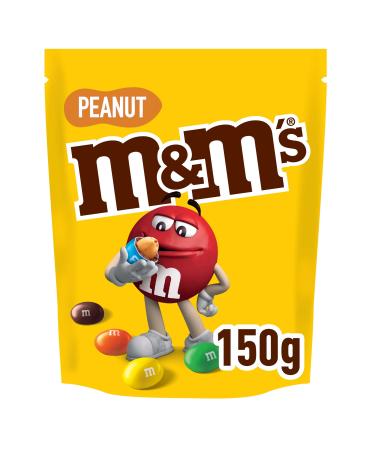 M&M'S | Peanut | Chocolate lentils with peanut kernel | Chocolate gift | One pack (1 x 150g)