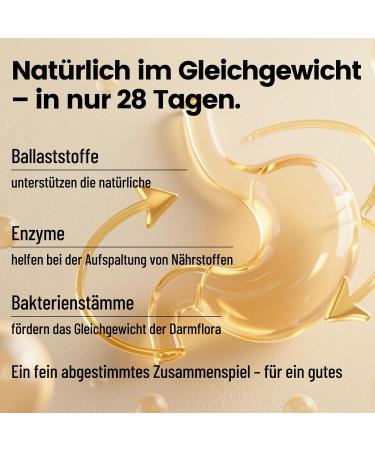 allschatz 28 days Intestinal balance nutritional supplement 90 capsules vegan glutenfree with psyllium seed bowls inulin Lglutamine bacterial cultures vitamin D3 - Buy Online on GoSupps.com