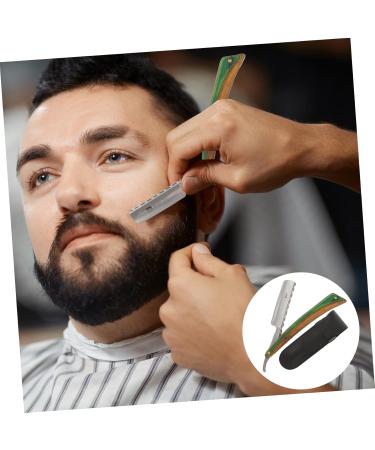 Frcolor Men's Straight Edge Razor - Premium Manual Shaving Razor for Smooth Shaves | International Shipping Available - Buy Online on GoSupps.com