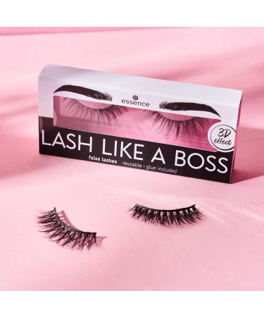 Essence Lash Like a Boss False Lashes No. 05 - Long-Lasting Volume-Giving Vegan 3 Pack | Microplastic & Perfume Free - Buy Online on GoSupps.com