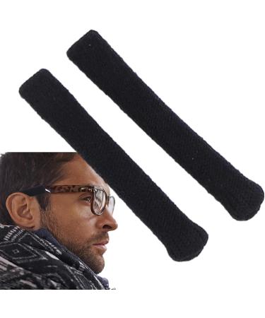 Buy Rosixehird Slip-Resistant Glasses Hanger Sleeves - Elastic Cushions for Sunglasses & Reading Glasses - Black - Buy Online on GoSupps.com