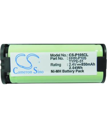 Buy Battery Replacement for Polycom VVX D230 & D60 - Part No. 2200-17828-001 | 2.4V CS-P105CL | Fast International Shipping - Buy Online on GoSupps.com