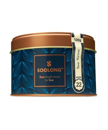 Soolong No. 22 Premium Oolong Tea from Malawi - Pure and delicate flowery - Sustainable loose tea - can 100g - Sense Malawi Great can of Malawi Oolong gentle and flowery