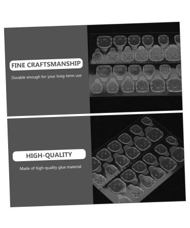 Housoutil 15sheets Nail Jelly Glue Practical Nail Glue Adhesive Nail Tip Sweatproof Nail Glue Professional Fake Nails Glue Transparent Nail Glue Fake Nail Glue Pink Manicure Tools Stickers - Buy Online on GoSupps.com