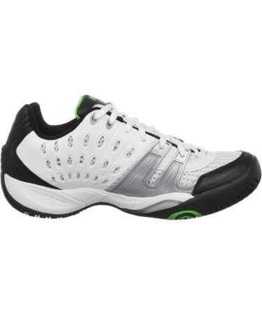 Prince Men's 8P984149-T22 Tennis Shoe 9.5 White/Black/Green - Premium Comfort and Style - Buy Online on GoSupps.com