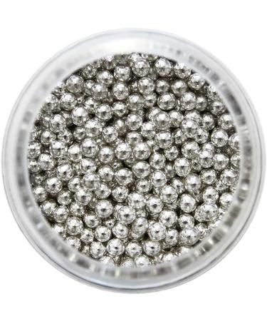 PME Silver Edible Sugar Pearls Balls 3mm 25g - Cupcake Topping & Decoration - Buy Online on GoSupps.com