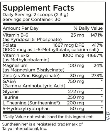 Metabolic Maintenance Spectrum Awakening - Mood & Calm Powder | Folate Magnesium L-Theanine GABA 5-HTP | Nervous System Support (30 Servings - Buy Online on GoSupps.com