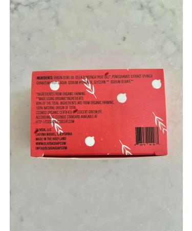 Buy Pomegranate Bar Soap - Nourishing Natural Ingredients | International Shipping Available - Buy Online on GoSupps.com