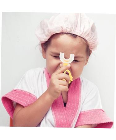 Iwowhero 3-Piece Manual Silicone Toothbrush Set - Safe Toddler Toothbrushes for Effective Mouth Clean & Teeth Cleaning - Buy Online on GoSupps.com
