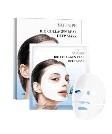 Acne Treatment for Face for Hormonal Cystic Stubborn Acne Cream for Sensitive Skin Teens Adults Women Collagen Face Mask Bio-Collagen Hydrating Face Mask 30g x 4ea - Buy Online on GoSupps.com