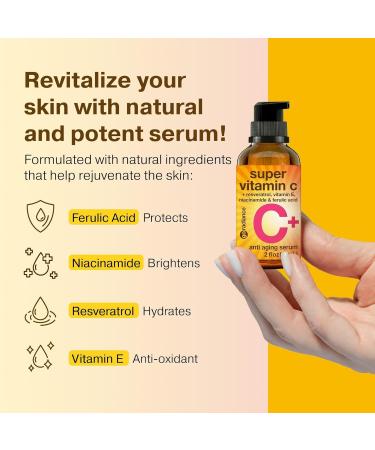 Hyaluronic Acid Serum + Retinol Serum + Super Vitamin C Serum - Buy Online on GoSupps.com