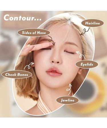 I'm Meme Afternoon Tea Contour Palette - Buildable Coverage, 3 Shades, Light to Medium, Roasting Coffee, 0.4 Oz - Buy Online on GoSupps.com