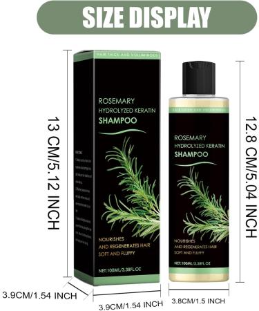 Shampooing de croissance des cheveux au romarin bio - Shampoing la k ratine hydrolys e au romarin naturel - Pour renforcer les cheveux fins et la perte de cheveux - Lot de 2 - Buy Online on GoSupps.com