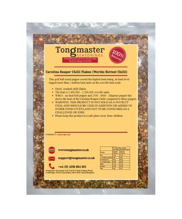 Carolina Reaper Chilli Flakes (Worlds Hottest Chilli) - 50g