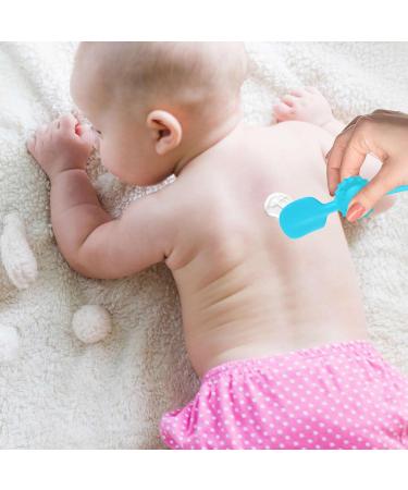 fanelod Baby Butt Brush Diaper Cream Applicator | Diaper Cream Applicator Silicone Spatula for Babies Travel Essentials - Buy Online on GoSupps.com