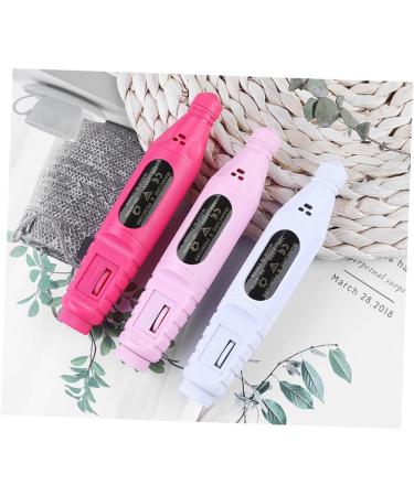 FOMIYES Nail File Drill Professional Acrylic Gel Tool Electric Nail File Acrylic Nails Tools Manicure Polishing Tools Nail Tools Nails Gel Manicure Tool Pen Style Nail White 13.8*2.8cm White - Buy Online on GoSupps.com